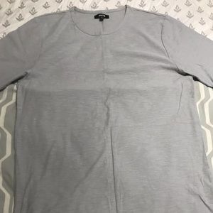 Plain Grey Extended T-Shirt by Jackson